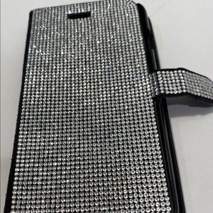 iphone Case Bling Silver and Black